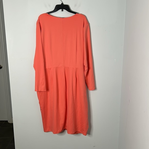 HFR x Undra Celeste Jersey Knit Faux Wrap Dress - Picture 6 of 7